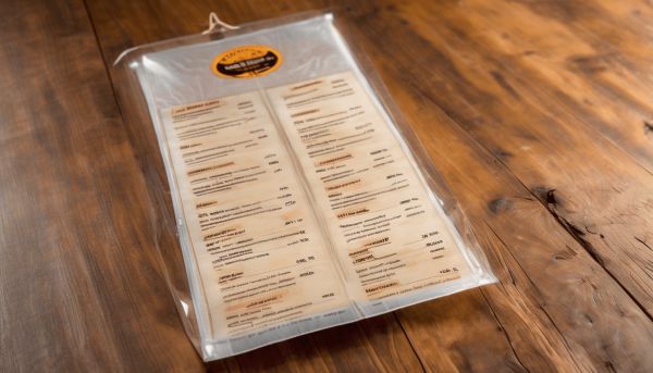 Faites le choix d’un protège-menu restaurant économique